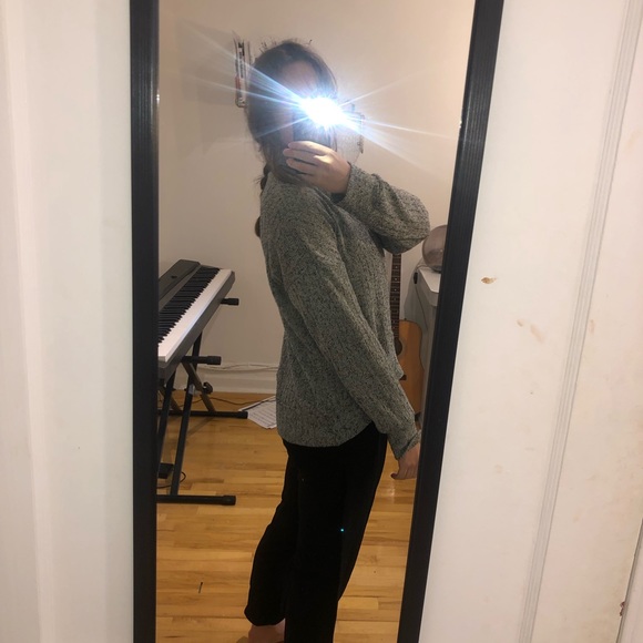 TOPSHOP Grey Knitted Sweater - Picture 4 of 4